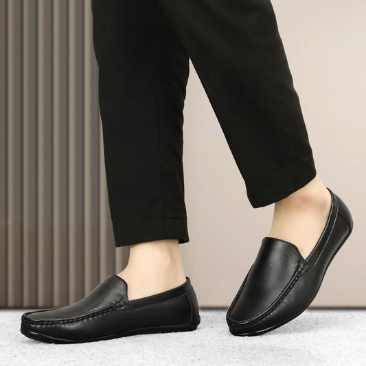 Allen Solly Classic Navy Slip-Ons